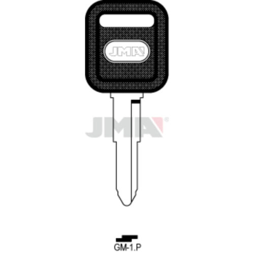 Chei Otel Plastic Negru GM-1.P